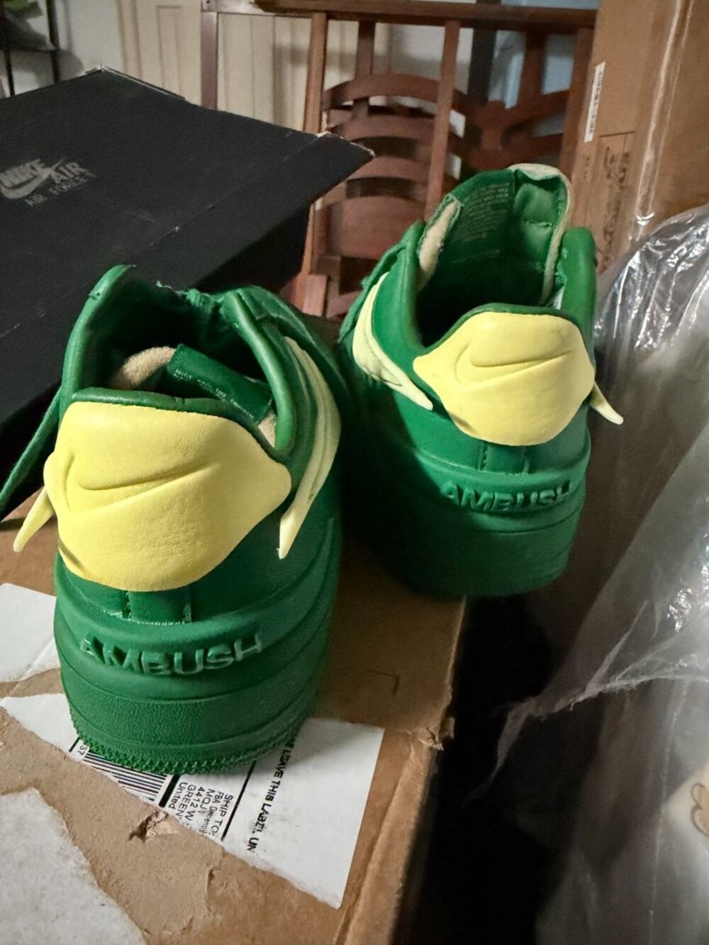 AMBUSH x Nike Air Force 1 Low Pine Green Men's 7.5